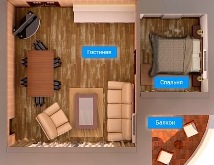 Аппартамент 2-х комнатный - Санаторий «Родник Алтая» Белокуриха