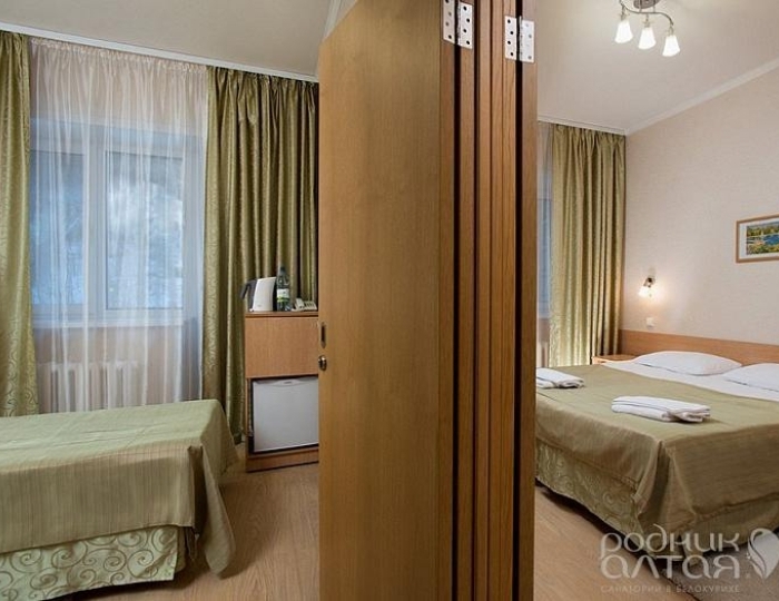 Семейный 2х комнатный, разделенный дверью - Санаторий «Родник Алтая» Белокуриха
